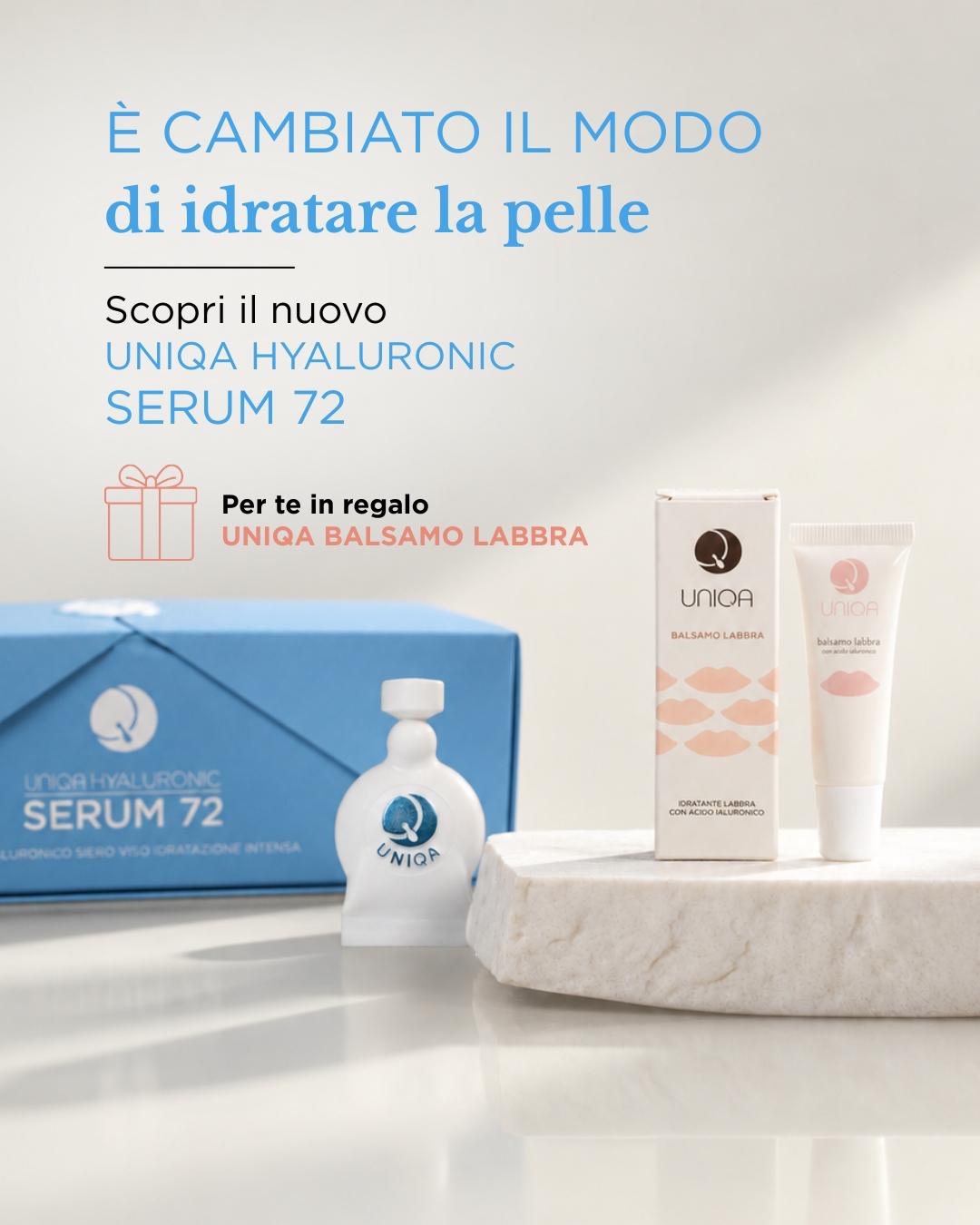LUMÈA | UNIQA • Hyaluronic Serum 72 – Acido ialuronico in monodose