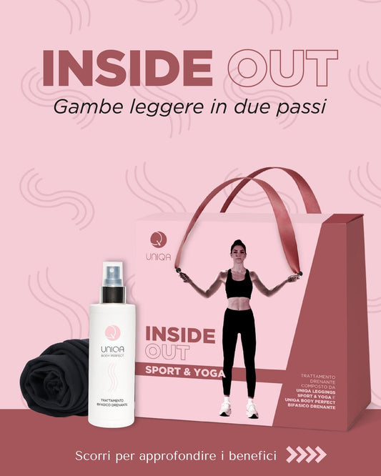LUMÈA|Kit Inside-Out Sport & Yoga — Gambe leggere & pelle più tonica